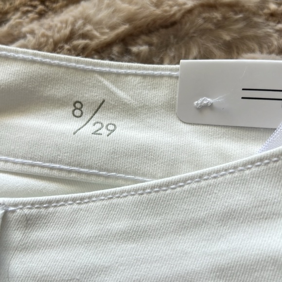 NWT Liverpool Los Angeles Madonna no see thru white jeans size 8 - Picture 2 of 5